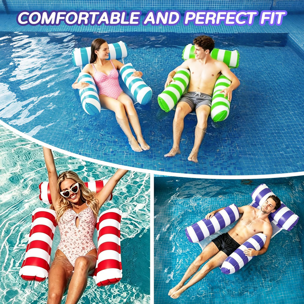 4 Pack Inflatable Pool Floats Y1207