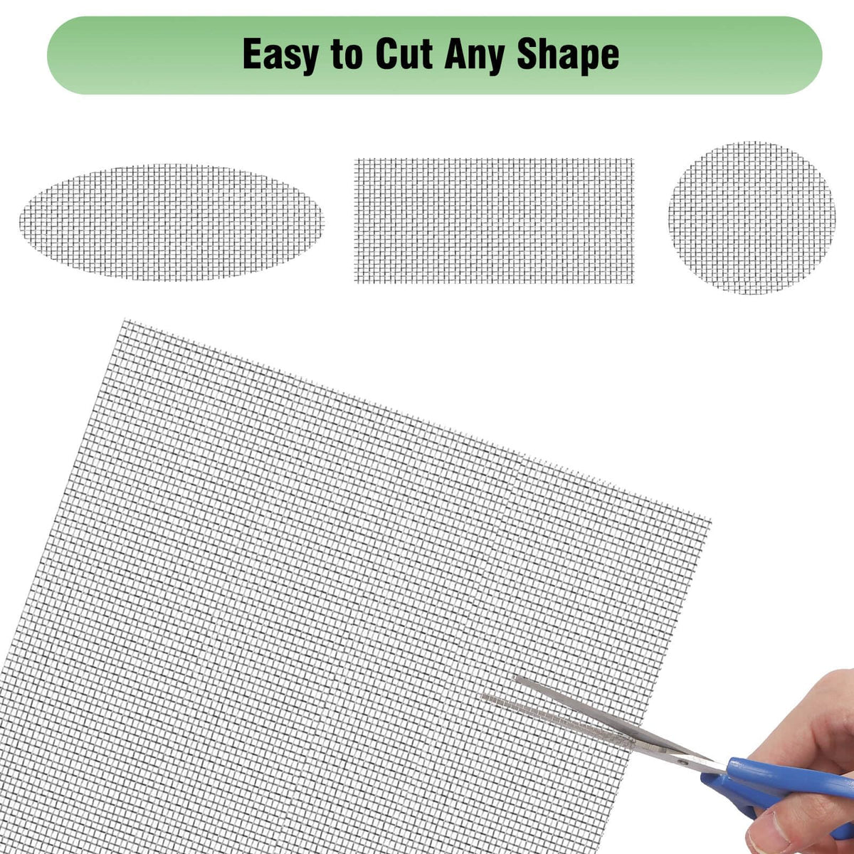 Aluminum Screen Roll with Spline & Rolling Tool P45584