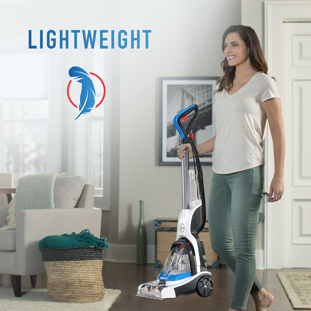 Ultra-Lightweight Compact Bagless Upright Vacuum Cleaner and Compact Carpet Cleaner O25063