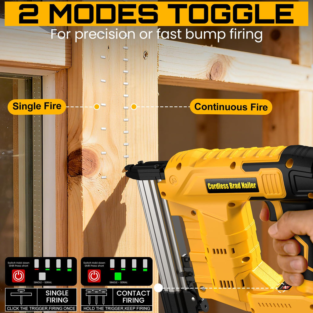 18 Gauge Cordless Brad Nailer & Staple Gun T2748