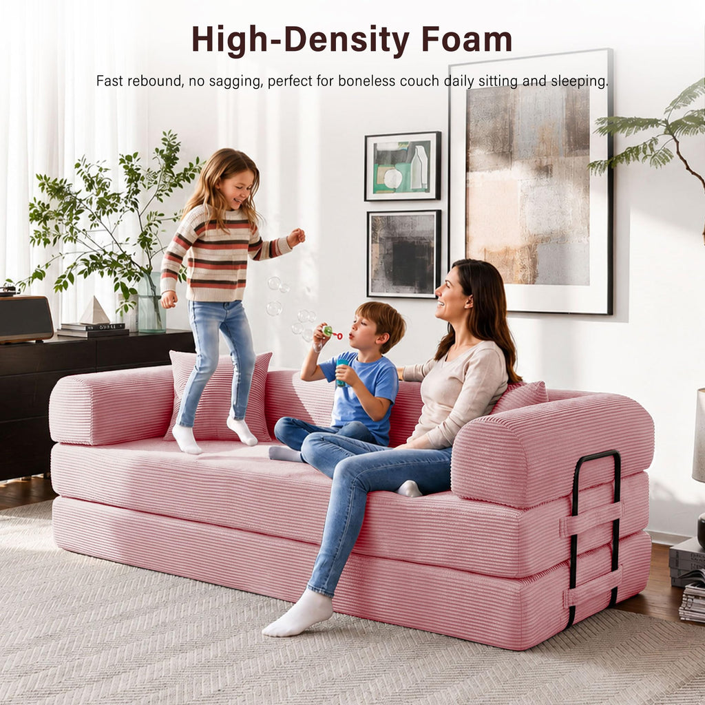 79" Convertible Sofa Bed Sleeper Futon Couch U694