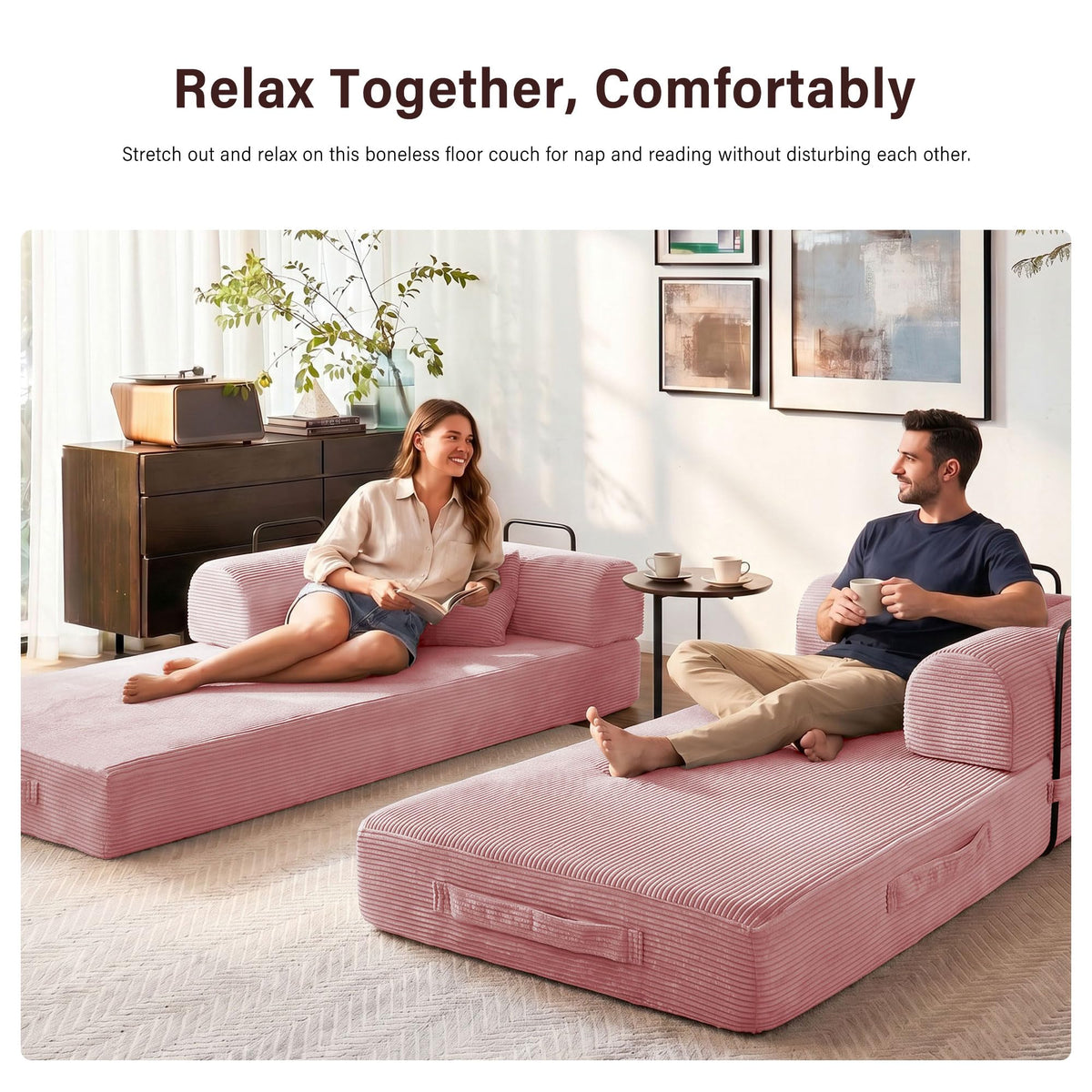 79" Convertible Sofa Bed Sleeper Futon Couch U694
