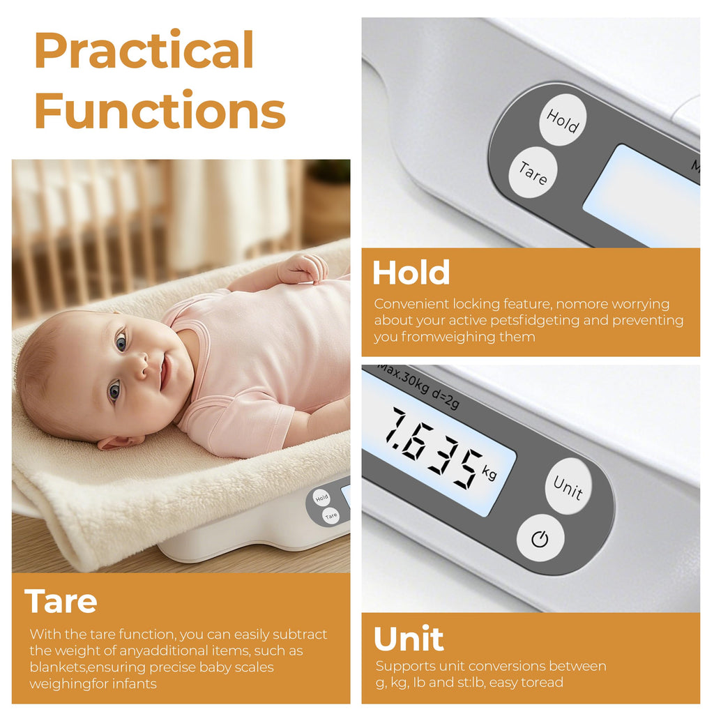 Digital Baby Scale with Removable Tray A50857