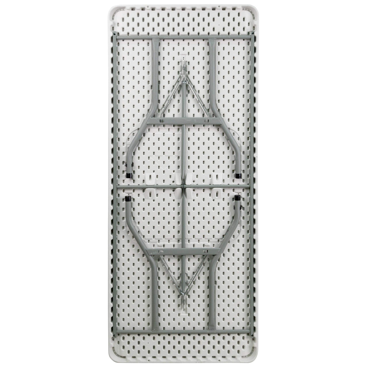 6-Foot White Plastic Folding Table R77644