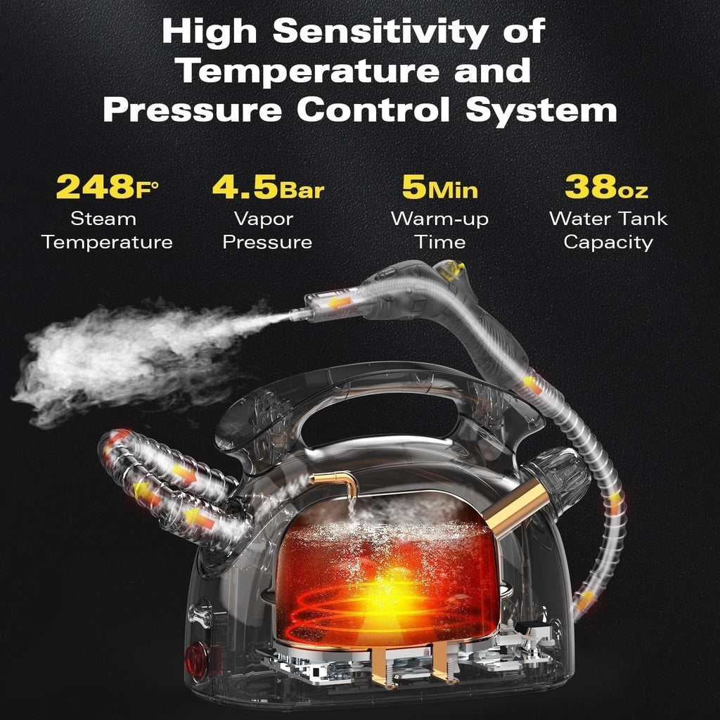4.5 Bar 300°F Steam Cleaner F43753