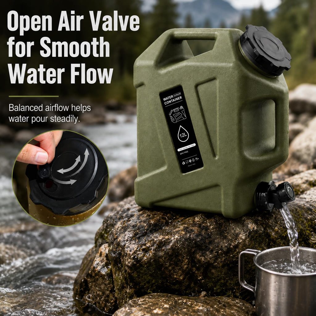 3.2 Gallon BPA Free Water Jug with Spigot K62702