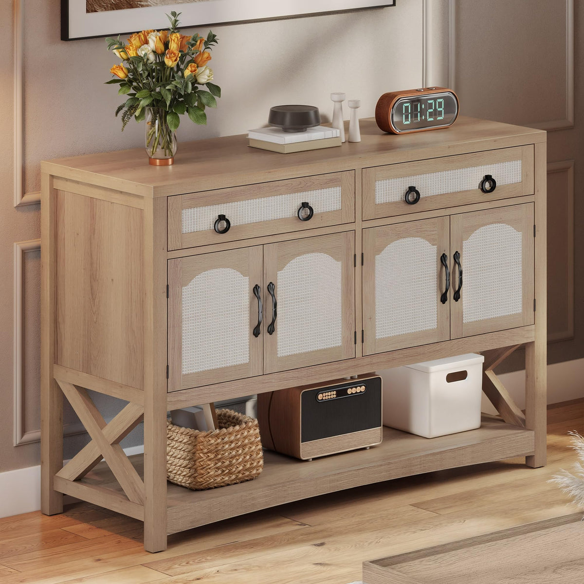 47.2" Console Table with 2 Drawers D656375