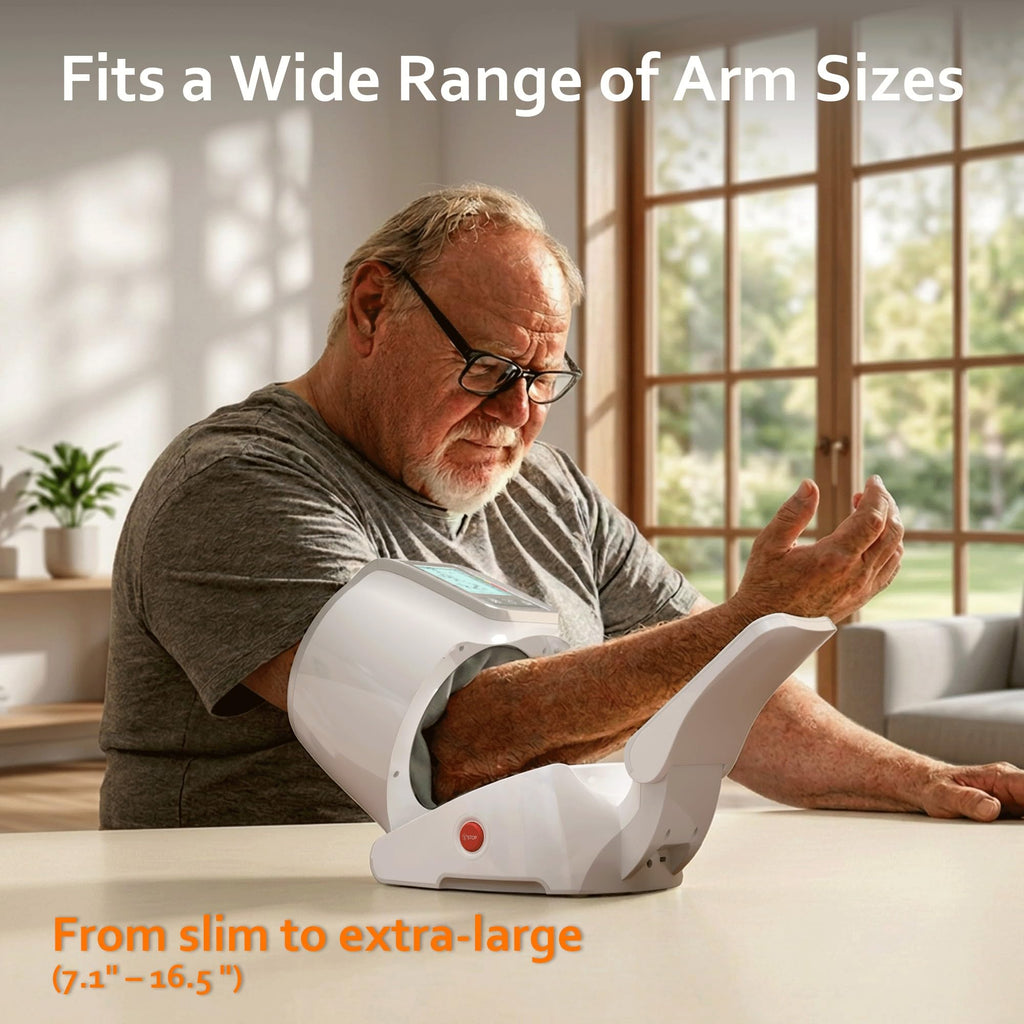 White Upper Arm Blood Pressure Monitor L825