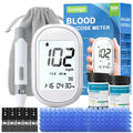 Glucose Monitor Kit with 100 Test Strips & Lancets F707
