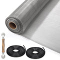 Aluminum Screen Roll with Spline & Rolling Tool P45584