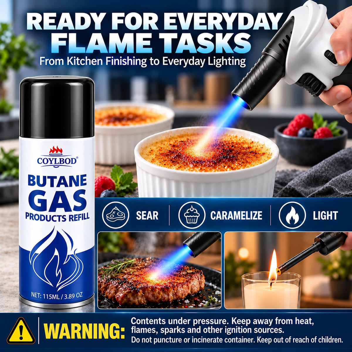 115ml Butane Refill E400285