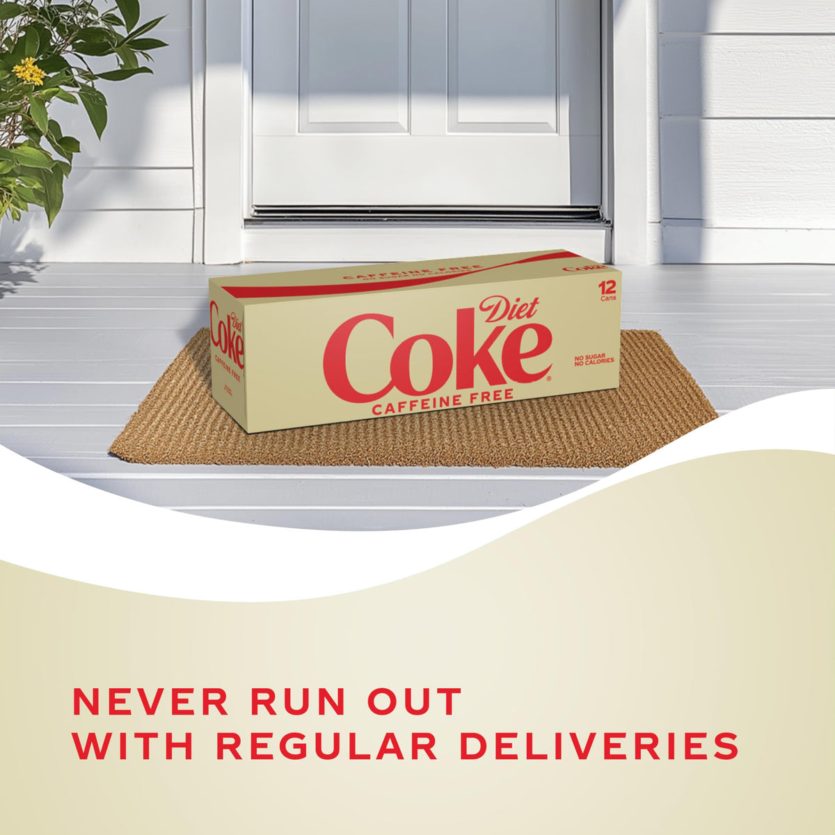 Caffeine Free Diet Coke 12 fl oz 12 Pack E314491