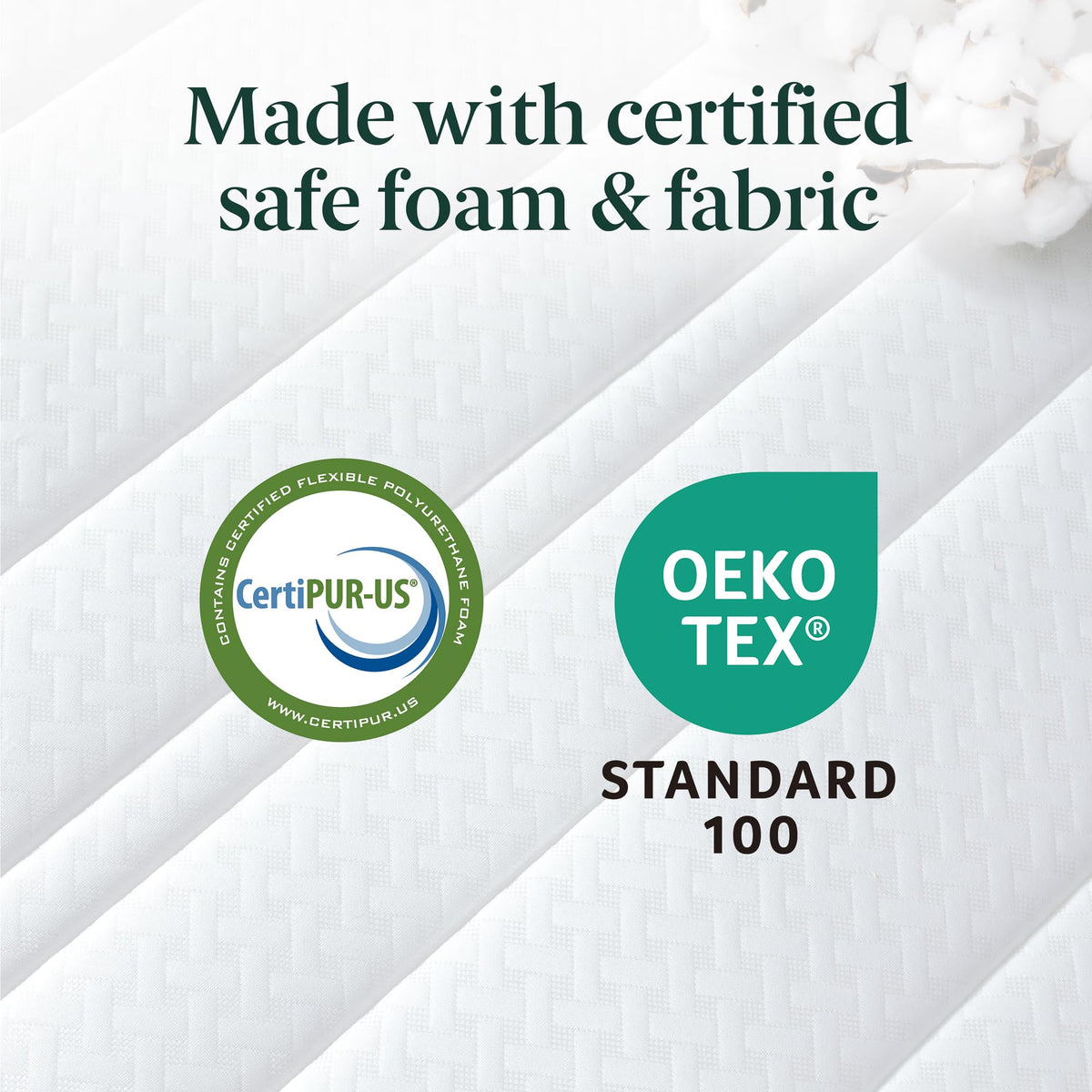 8 Inch Full Foam and Spring Hybrid Mattress P537495