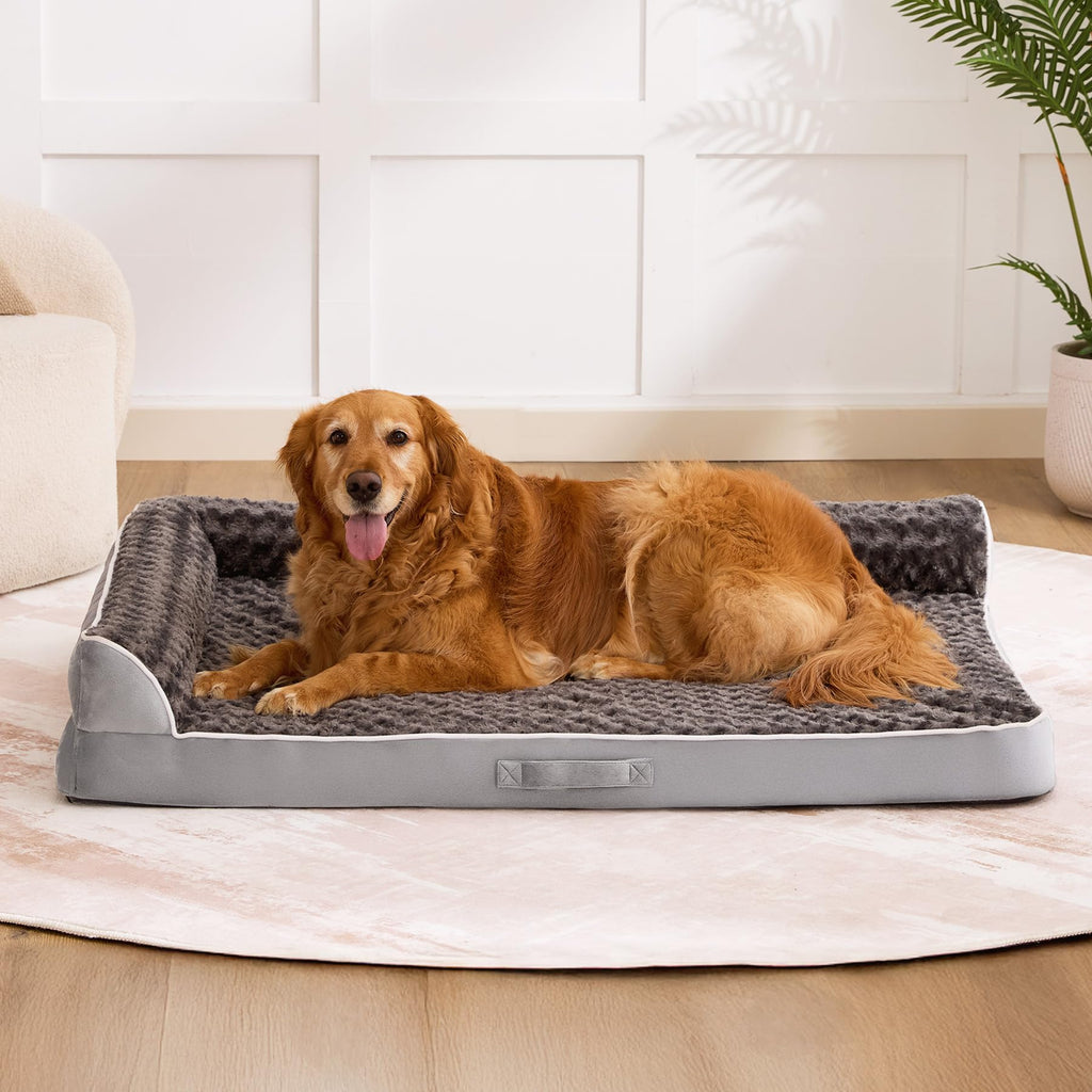 XL Orthopedic Dog Bed Grey R638