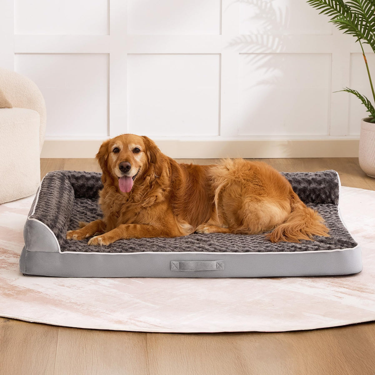 XL Orthopedic Dog Bed Grey R638