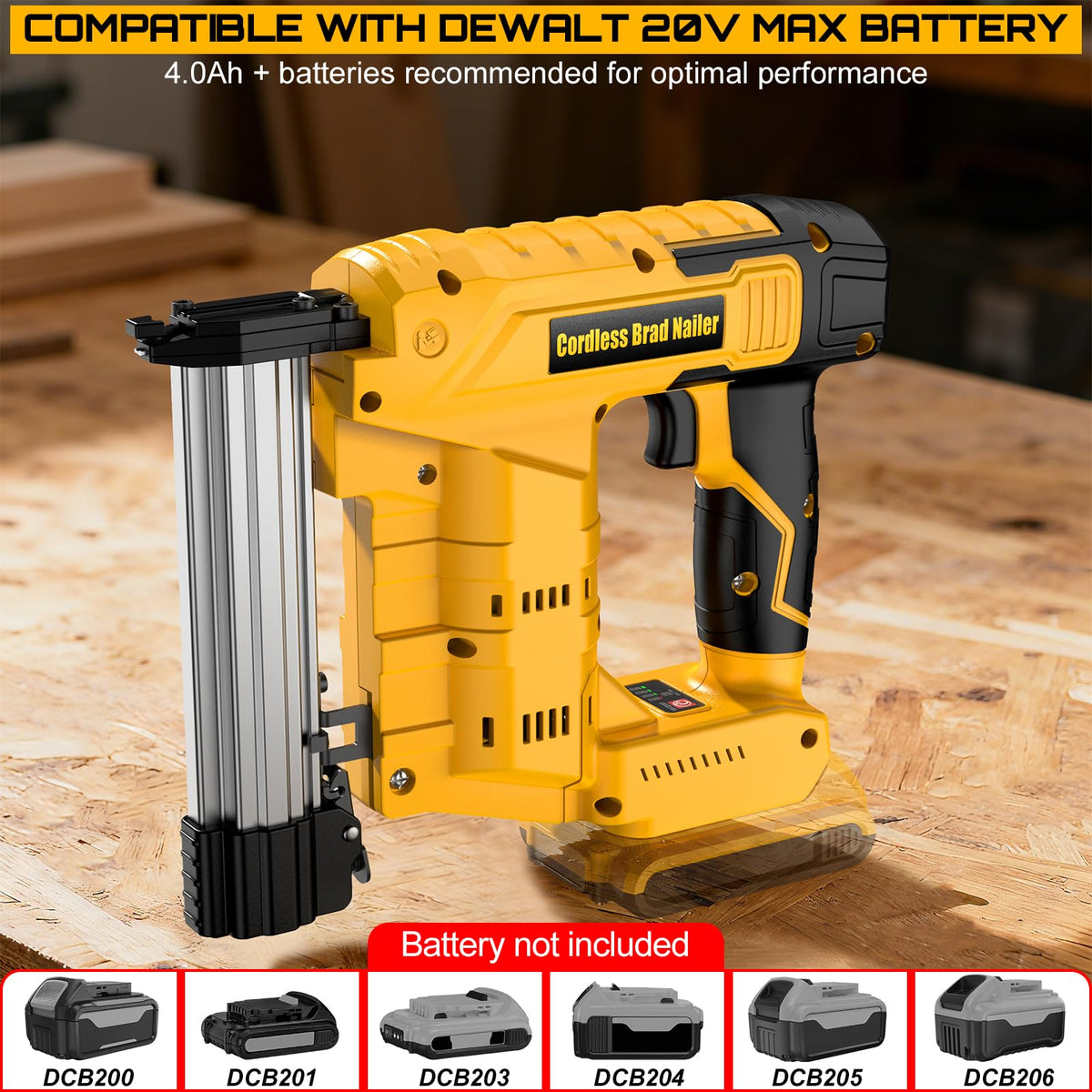 18 Gauge Cordless Brad Nailer & Staple Gun T2748