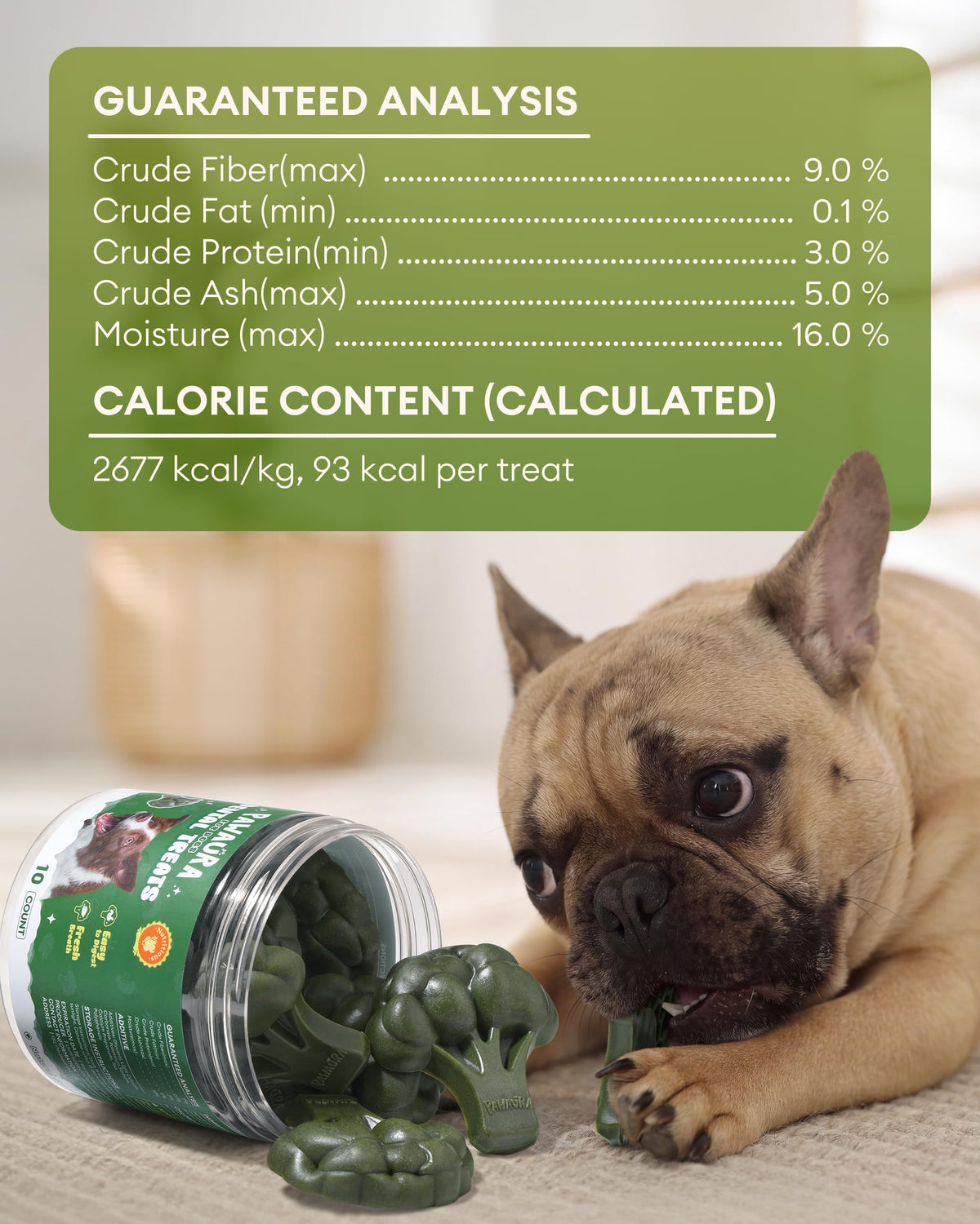 Dog Dental Chews 12oz 10 Count V294242