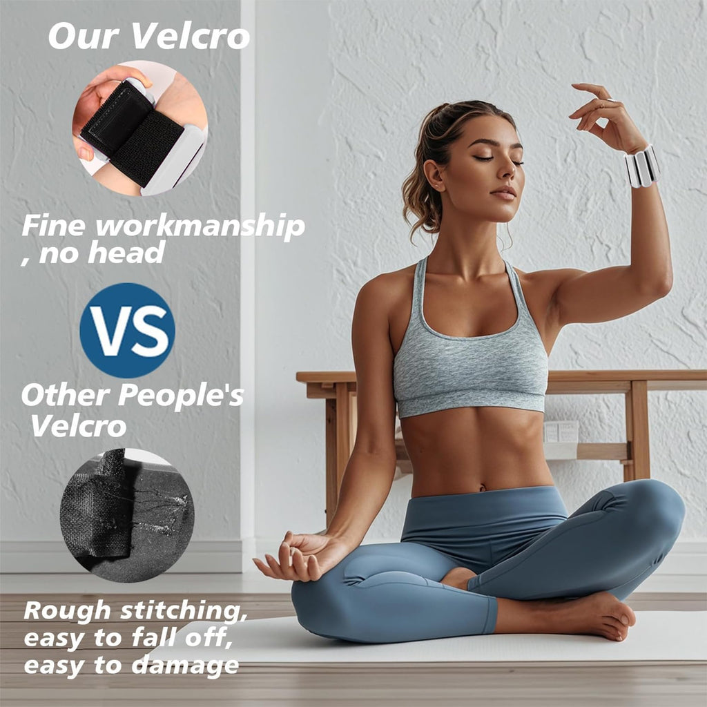 Adjustable Silicone Wrist and Ankle Weights Set of 2 M15945