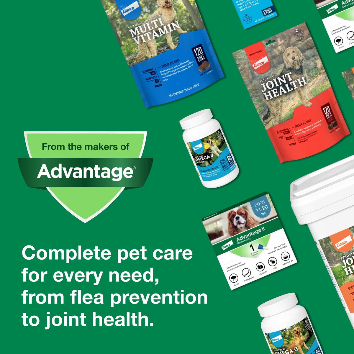 Small Dog Flea Treatment & Prevention 4-Month Supply G6257