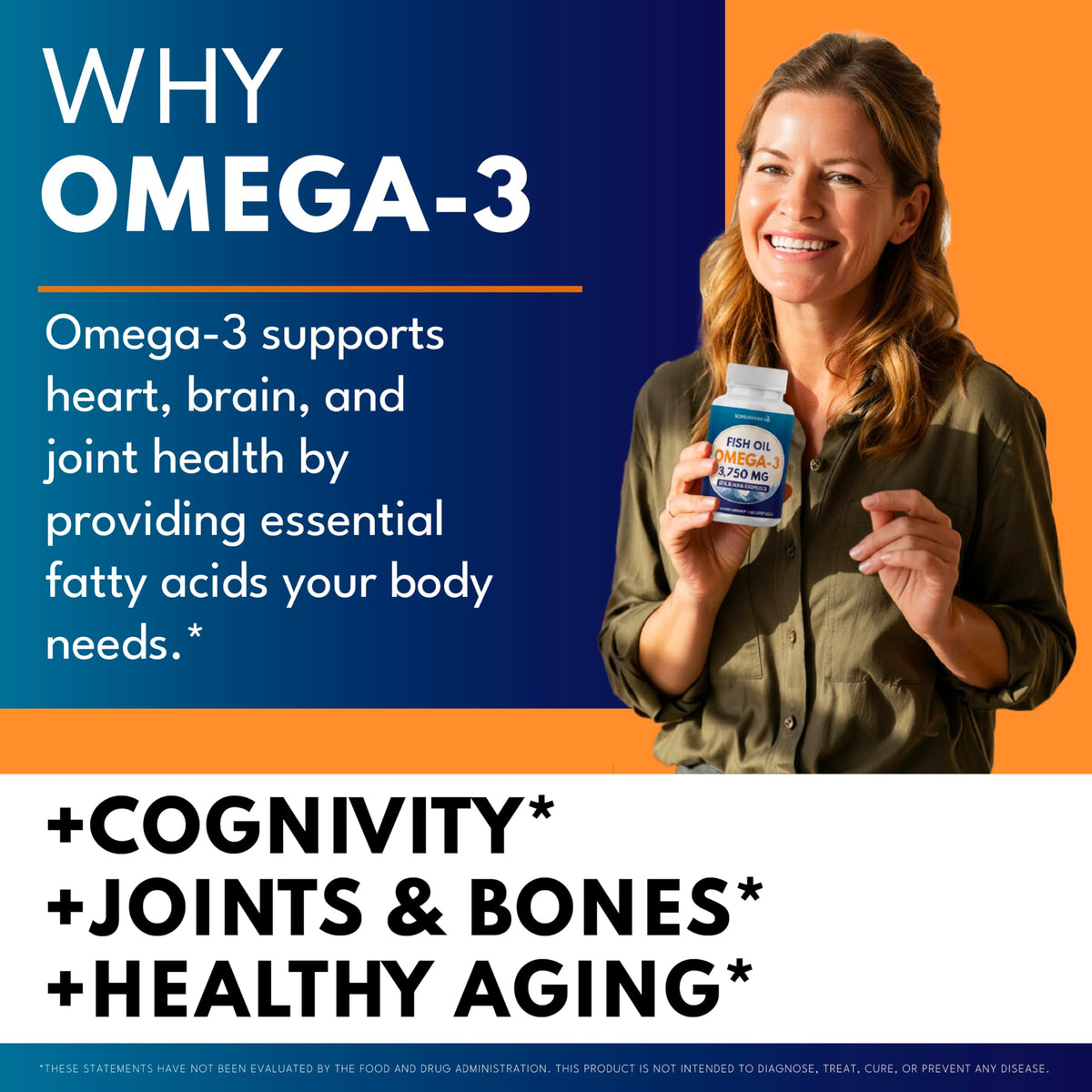 Omega 3 Fish Oil 3750 mg EPA & DHA 270 Count A139673