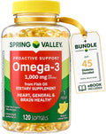 1000 mg Omega-3 Fish Oil Softgels Dietary Supplement B36453