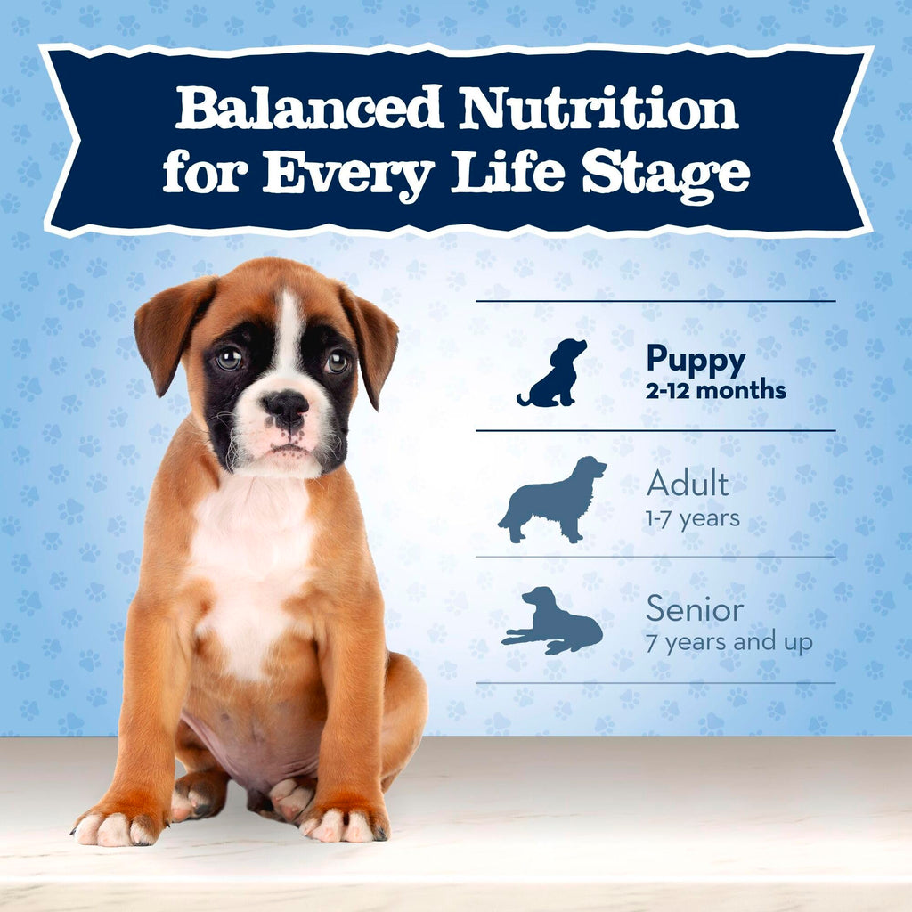 Large Breed Puppy Dry Dog Food Chicken and Brown Rice 24-lb Bag B55236