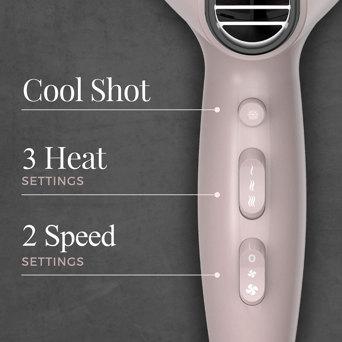 Ionic Ceramic 1875 Watts Hair Dryer V9786