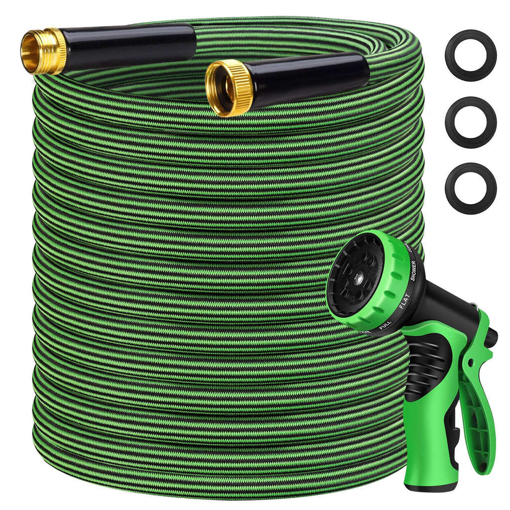 100 ft Flexible Non-Expandable Kink-Free Lightweight Garden Hose E505226