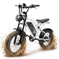Electric Bike 48V 20.8/41.6Ah Battery 1500W Peak Motor 20×4.0" Fat Tire X2938