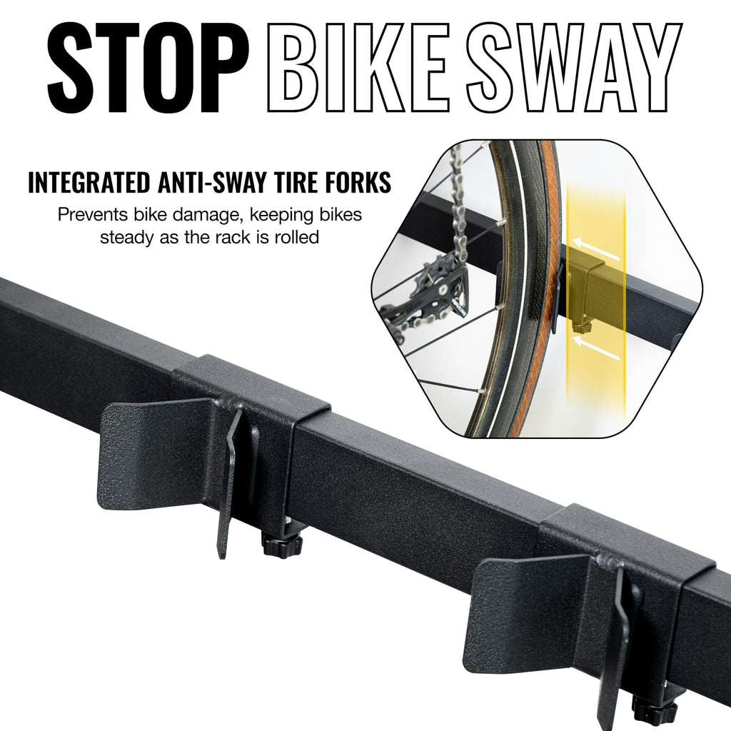Freestanding 5-Bike Rack G50458