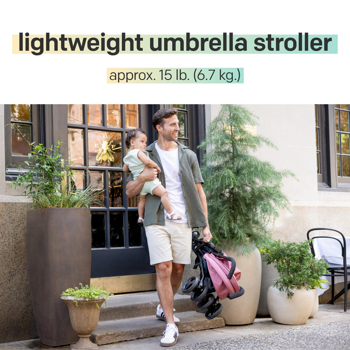 Lightweight Compact Reclining Umbrella Stroller Y20474