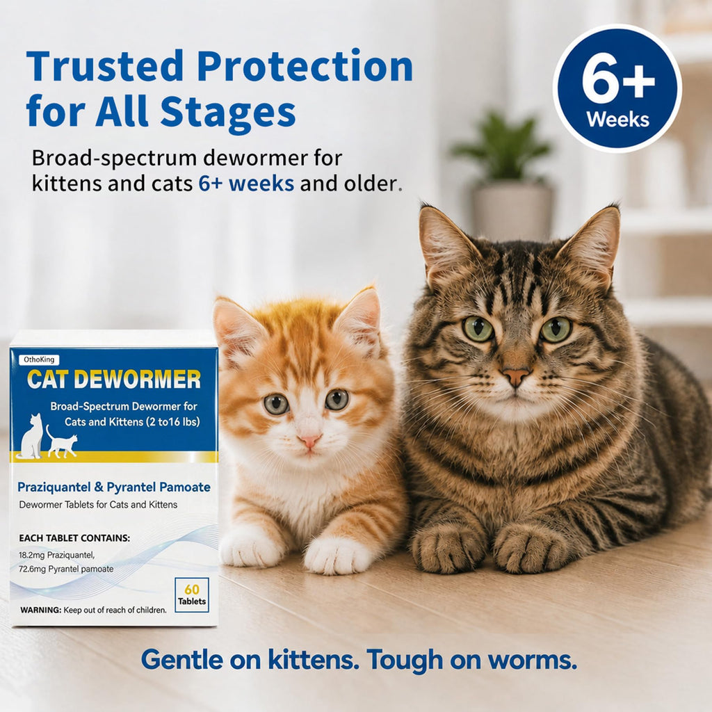 Cat Dewormer Tablet for Cats and Kittens Y4408