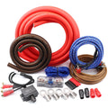 0 Gauge Car Audio Amp Wiring Kit 3000W with Bass Knob N4744