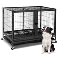 48inch Metal Wire Dog Crate with Divider N663589