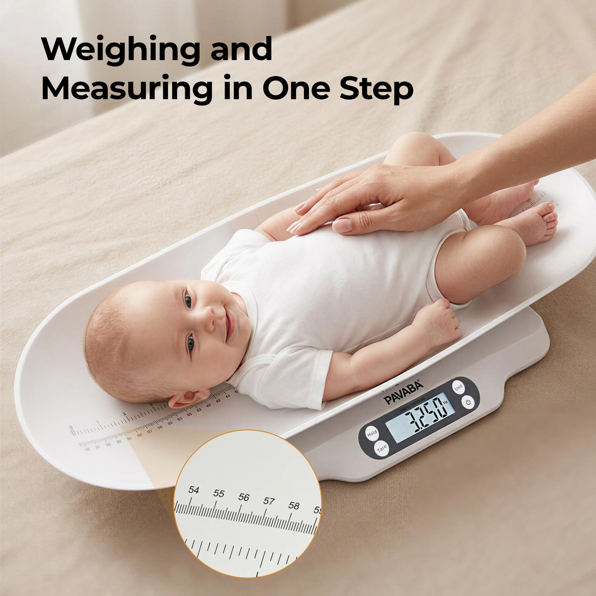 Digital Baby Scale with Removable Tray A50857