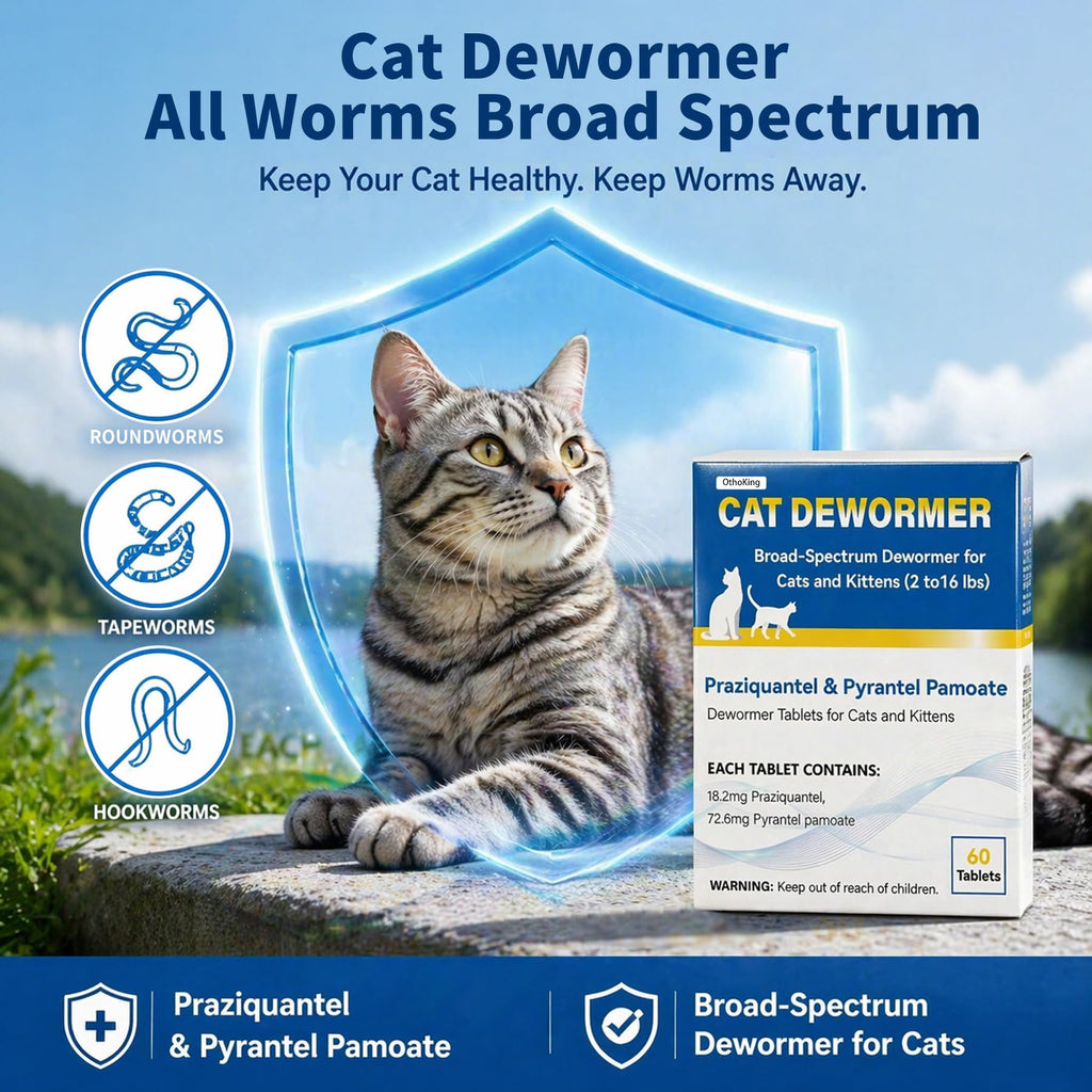 Cat Dewormer Tablet for Cats and Kittens Y4408