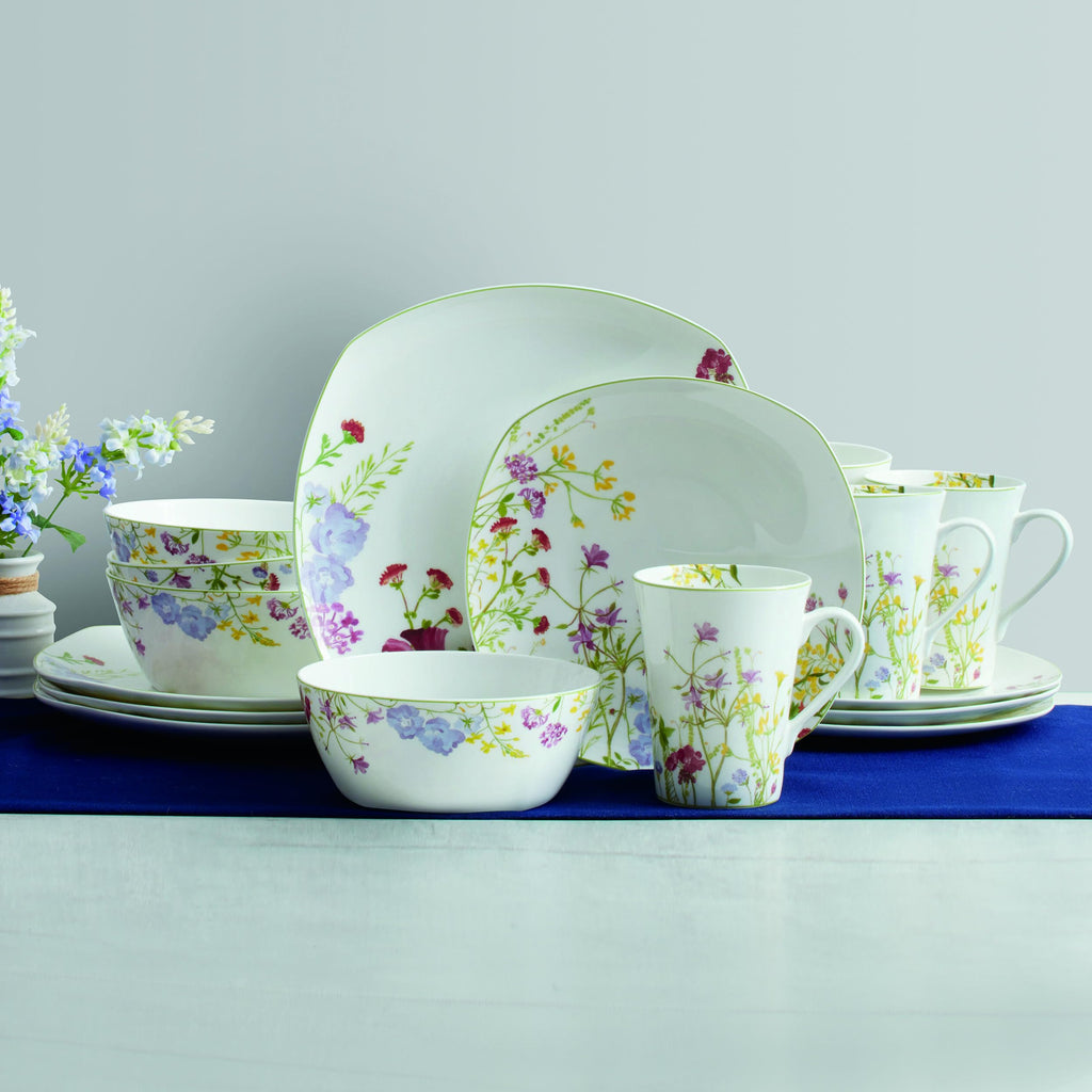 16-Piece Bone China Dinnerware Set Service for 4 M7470