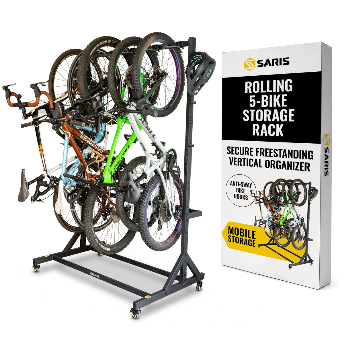 Freestanding 5-Bike Rack G50458