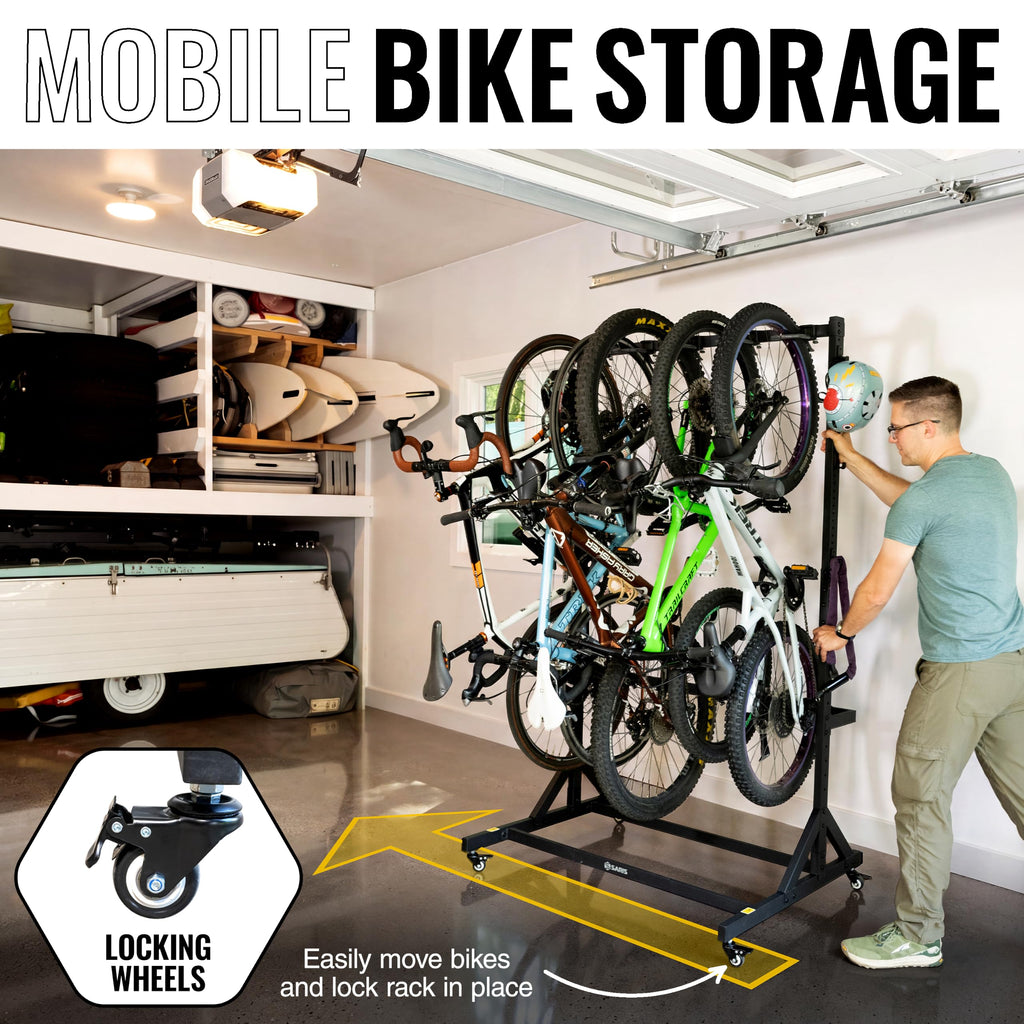 Freestanding 5-Bike Rack G50458