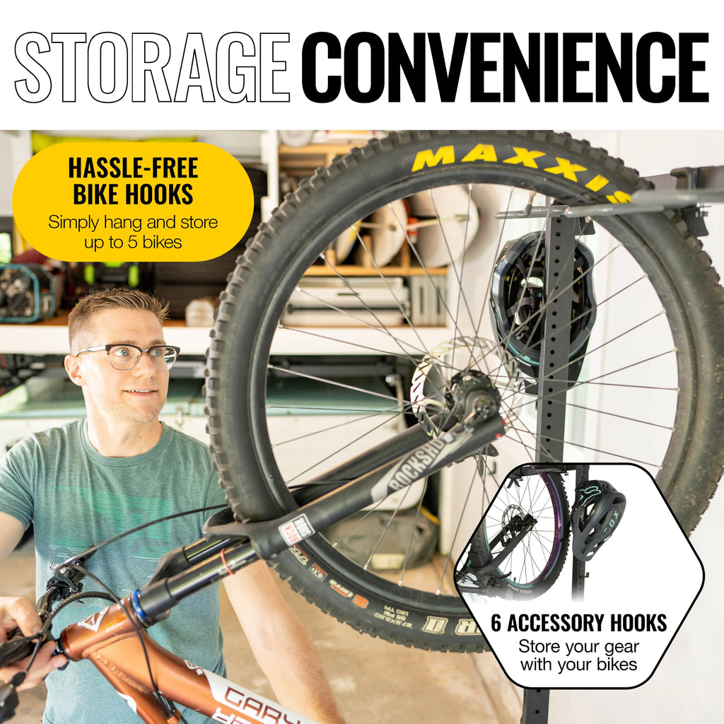 Freestanding 5-Bike Rack G50458